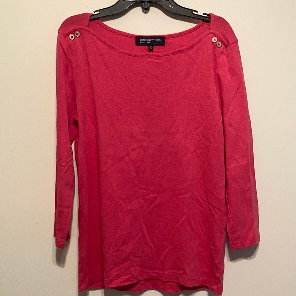 Jones New York 3/4 Sleeve Top
